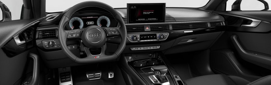 Audi A4, A4 Limuzína S line 45 TFSI 195 kW q, barva červená