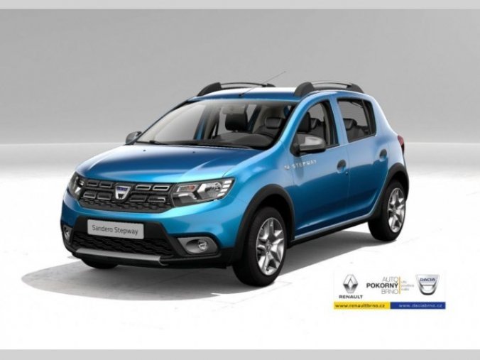 Dacia Sandero, TCe 74 kW/100 k Stepway, barva modrá