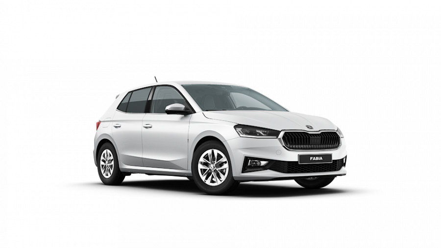 Škoda Fabia, 1,0 TSI 70 kW 5-stup. mech., barva bílá