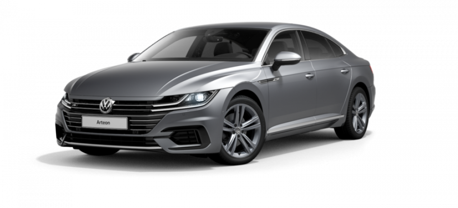 Volkswagen Arteon, R-line 2,0 TDI 7DSG, barva stříbrná