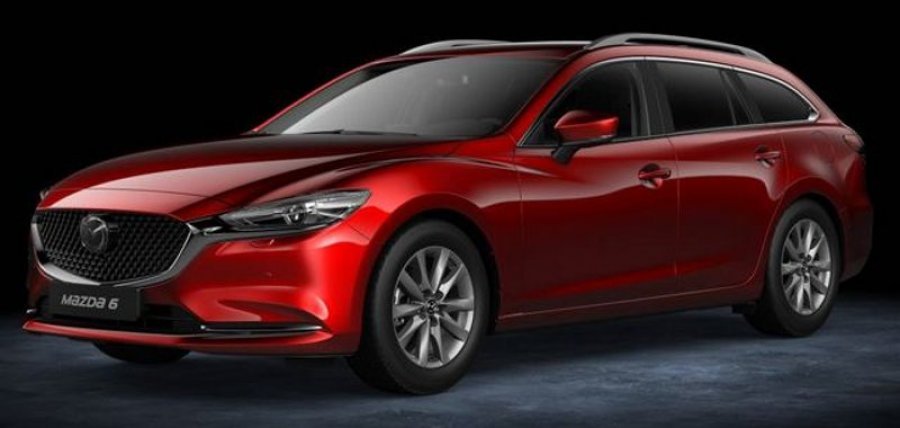 Mazda 6, 2.0 Skyactiv G165 A/T + NAVI, barva červená