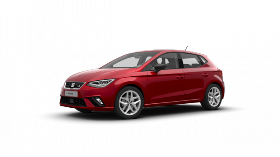 Seat Ibiza, FR 1.0 TSI 115k, barva červená