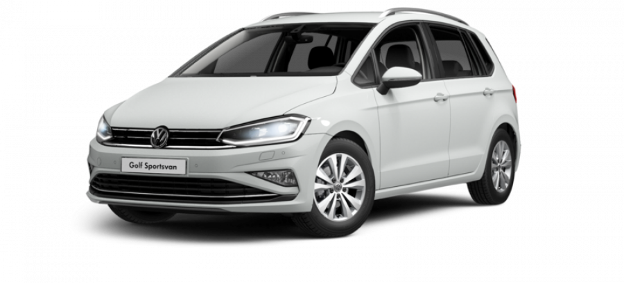 Volkswagen Golf Sportsvan, Sportsvan ME 1,0 TSI 6G, barva bílá