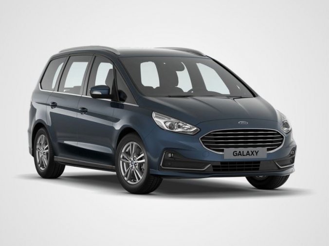 Ford Galaxy, 2.0 EcoBlue, barva červená