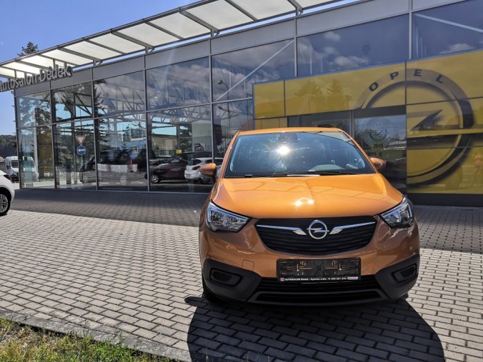 Opel Crossland X, SMILE 1,2 60kW MT5, barva oranžová