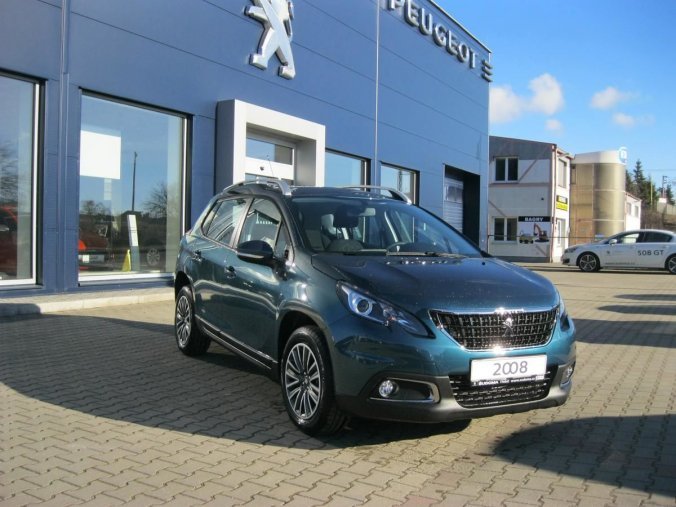 Peugeot 2008, ACTIVE 1.6 BlueHDi 100k MAN5, barva zelená