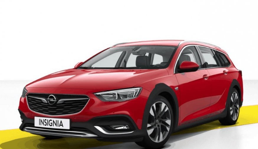 Opel Insignia, Country Tourer BiTurbo AT8 4x4, barva červená