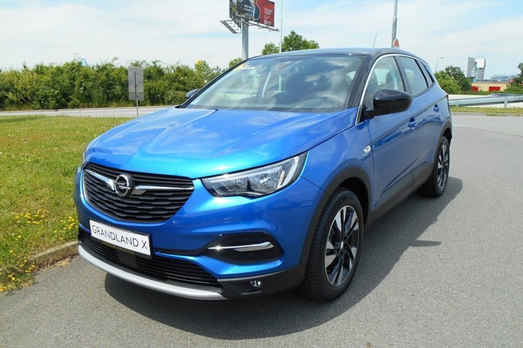 Opel Grandland X, 1.2 Turbo Innovation AT8, barva modrá