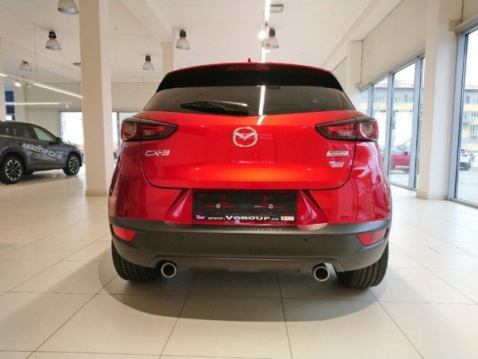 Mazda CX-3, 2.0i 121k - k odběru od srpna 2019, barva červená