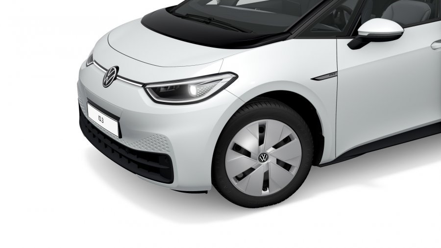 Volkswagen ID.3, ID.3 Pro 107 kW, kap. 58 kWh, barva bílá