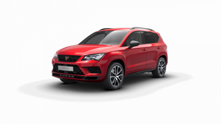 Seat Cupra Ateca, CUPRA  2.0 TSI DSG 4Drive, barva červená