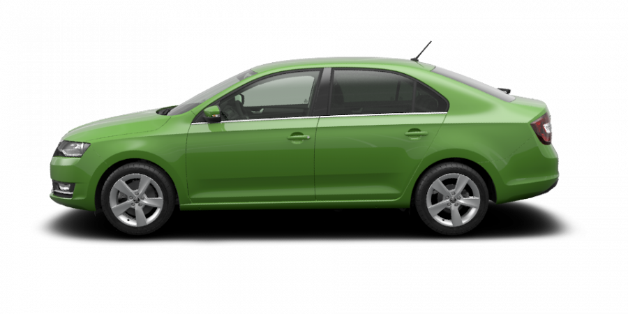 Škoda Rapid, 1,0 TSI 81 kW 6-stup. mech., barva zelená