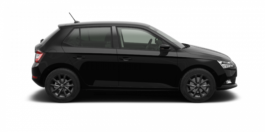 Škoda Fabia, 1,0 TSI 81 kW 6-stup. mech., barva černá