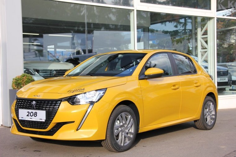 Peugeot 208, ACTIVE 1.2PureTech 100 MAN6, barva žlutá