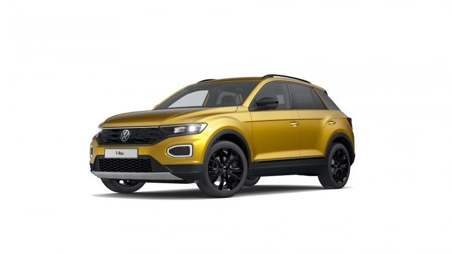 Volkswagen T-Roc, T-Roc Maraton Edition 1,5 TSI ACT 7DSG, barva žlutá