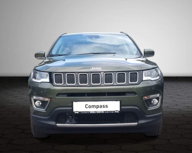 Jeep Compass, Limited 1.4 MultiAir 170k AWD AT9, barva zelená