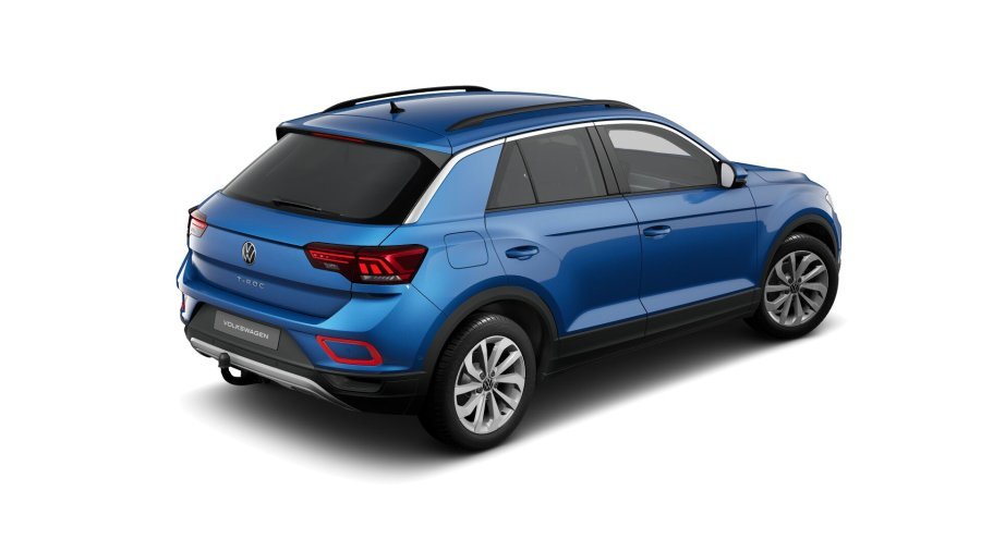 Volkswagen T-Roc, T-Roc People 1,5 TSI 110 kW 6G, barva modrá