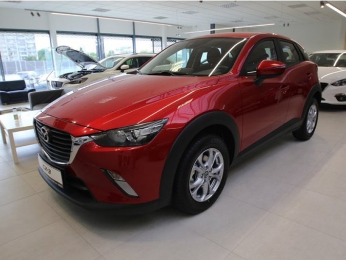 Mazda CX-3, 2,0G 121k AT, barva červená