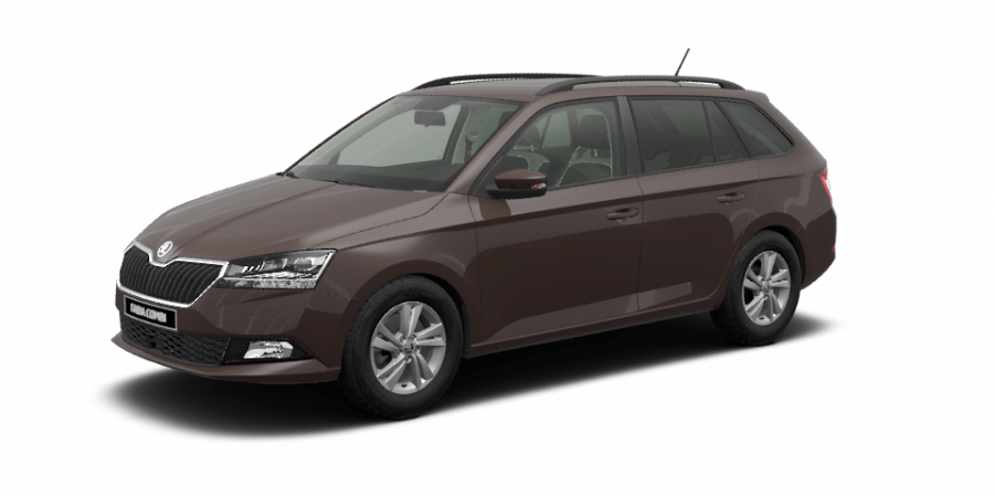 Škoda Fabia, 1,0 TSI 81 kW 6-stup. mech., barva hnědá