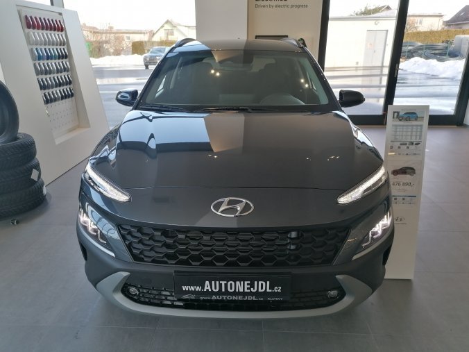 Hyundai Kona, 1,0 T-GDI 88 kW (95 NAT) 6 st. man, barva černá