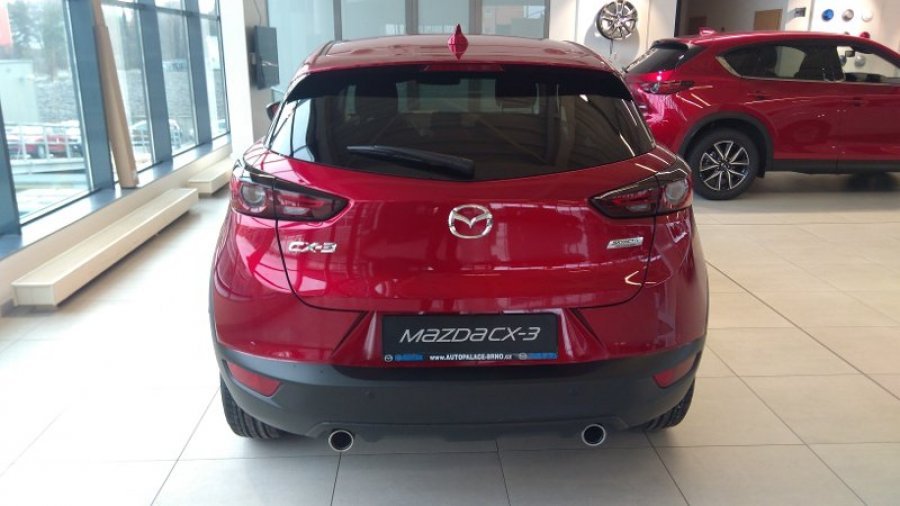 Mazda CX-3, 2,0G 121k, barva červená