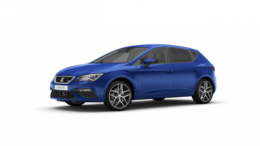 Seat Leon 5D, FR 1.5 TSI 150k 6M, barva modrá