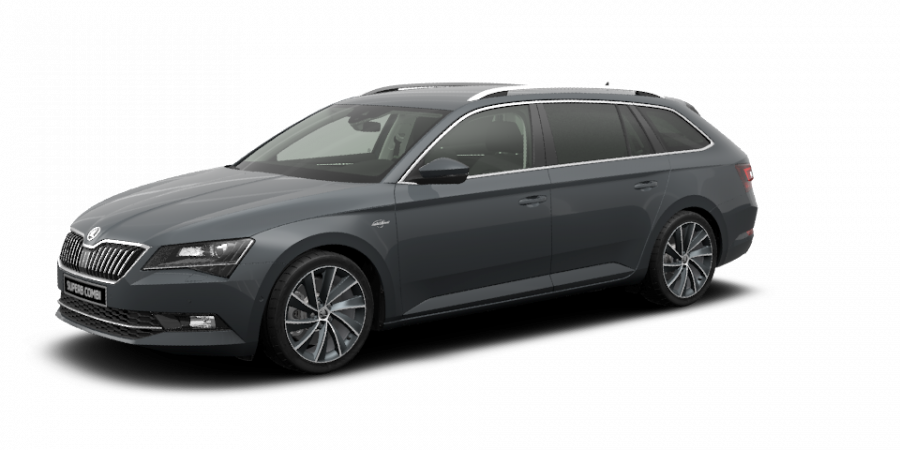 Škoda Superb, 2,0 TDI 140 kW 7-stup. automat. 4x4, barva šedá