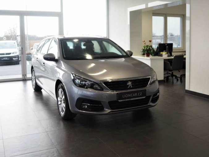 Peugeot 308, SW ACTIVE PACK 1.2 110k MAN6, barva šedá