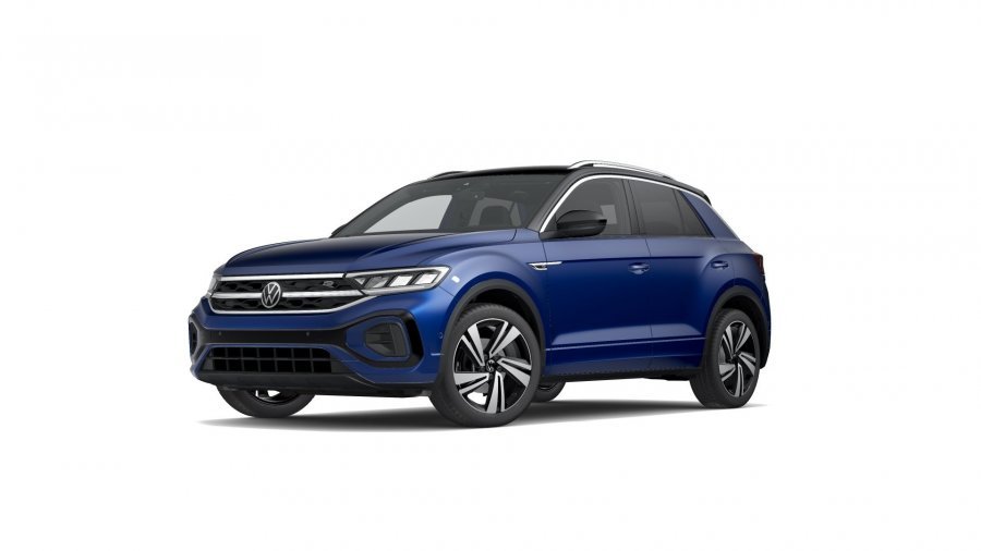 Volkswagen T-Roc, T-Roc R-Line 1,5 TSI 110 kW 7DSG, barva modrá