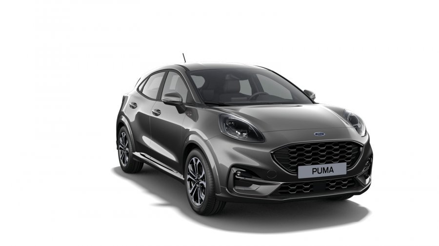 Ford Puma, ST-Line, 5dveřová, 1.0 EcoBoost 92 kW/125 k, 7st. automatická, barva šedá