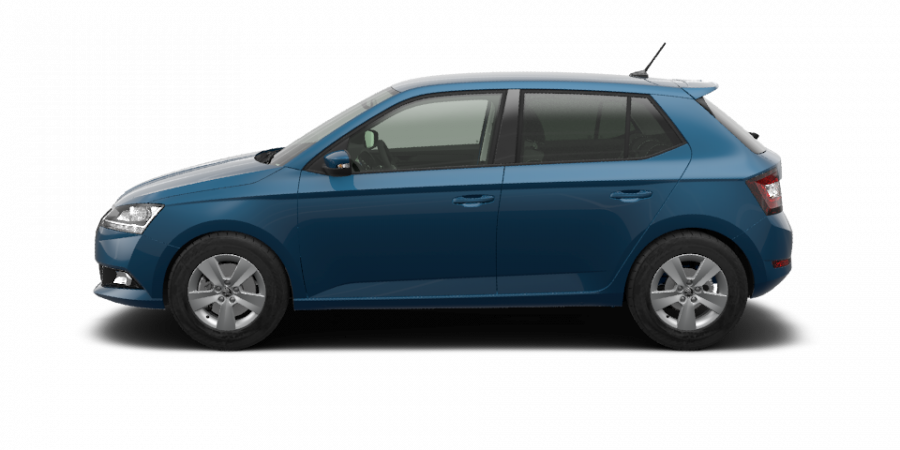 Škoda Fabia, 1,0 TSI 81 kW 6-stup. mech., barva modrá