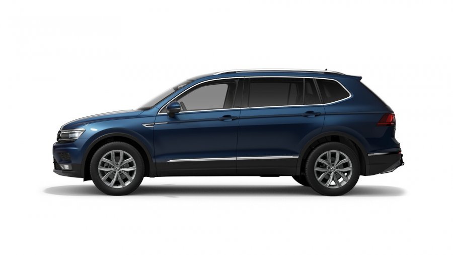 Volkswagen Tiguan Allspace, Allspace Highline 1,5 TSI ACT 7DSG, barva modrá