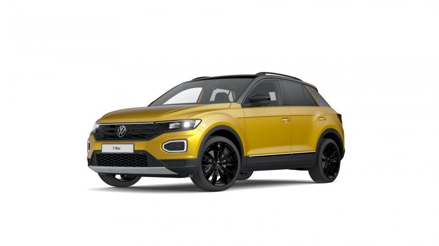 Volkswagen T-Roc, T-Roc Maraton Edition 1,5 TSI ACT 7DSG, barva žlutá