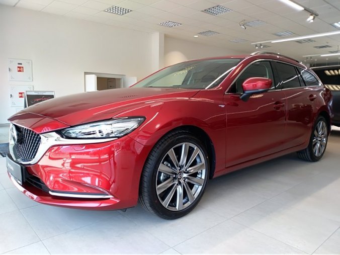 Mazda 6, 2,5G 194k AT, barva červená