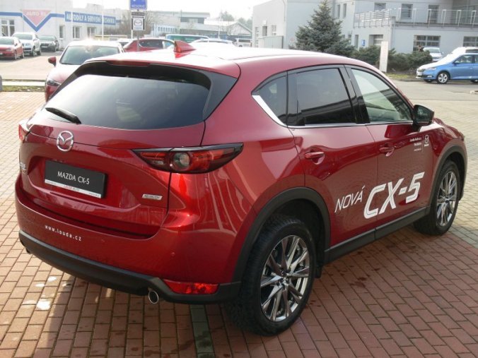 Mazda CX-5, 2.5 Skyactiv G194 AWD AT + NAVI, barva červená