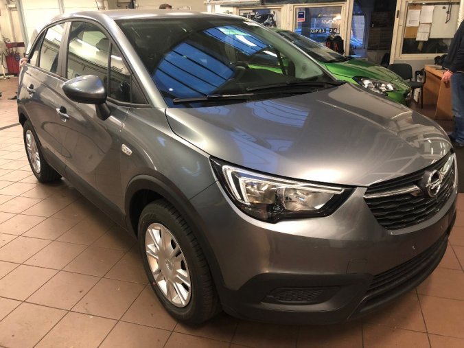 Opel Crossland X, 1,2Turbo 81KW SMILE, barva stříbrná