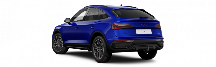 Audi Q5 Sportsback, Q5 SB S line 40 TDI 150kW quattro, barva modrá