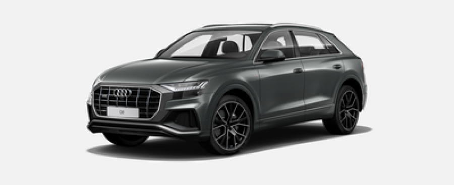 Audi Q8, 50 TDI 210 kW quattro, barva šedá