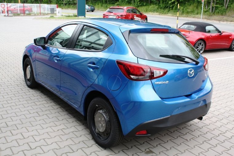 Mazda 2, SKYACTIV-G, barva modrá