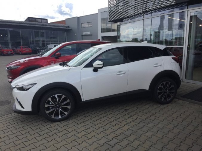 Mazda CX-3, 2,0 Skyactiv-G121, barva bílá