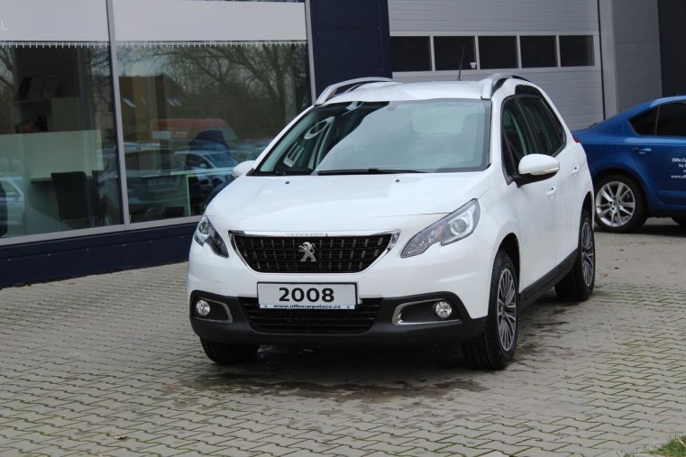 Peugeot 2008, ACTIVE 1.2 81kW, barva bílá