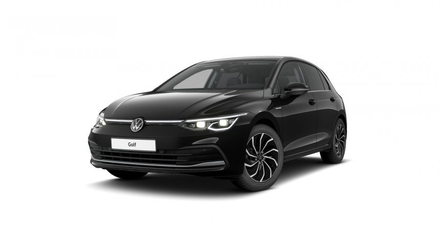 Volkswagen Golf, Golf Style 2,0 TDI 7DSG, barva černá