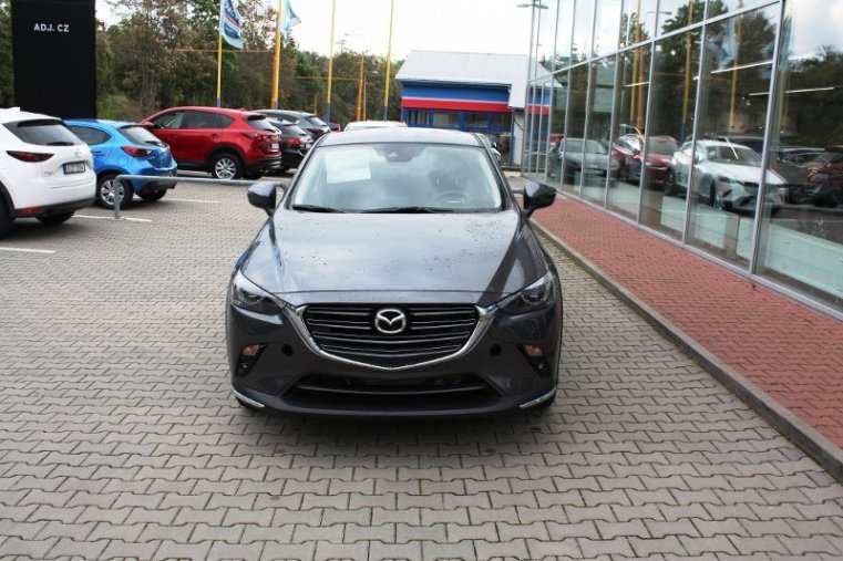 Mazda CX-3, SKYACTIV-G, barva šedá