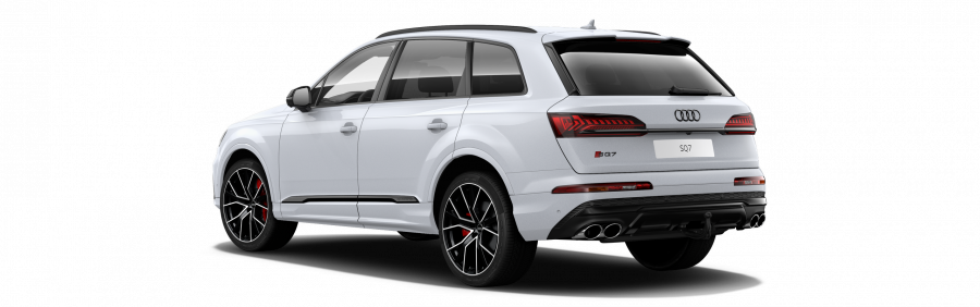 Audi Q7, SQ7 TFSI 373 kW quattro, barva bílá