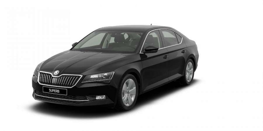 Škoda Superb, 2,0 TDI 110 kW 7-stup. automat., barva černá