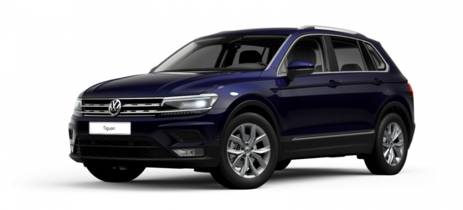 Volkswagen Tiguan, Maraton Edition 2,0 TDI 6G, barva modrá