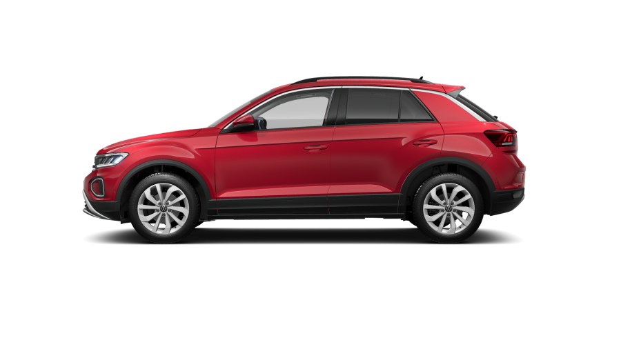 Volkswagen T-Roc, T-Roc People 1,5 TSI 110 kW 7DSG, barva červená