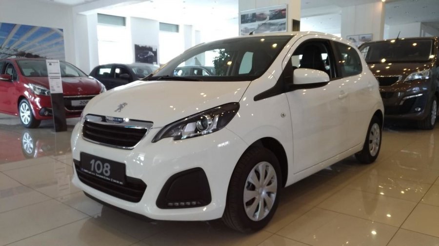 Peugeot 108, 5dv. ACTIVE 1.0 VTi 72 S&S MAN, barva bílá