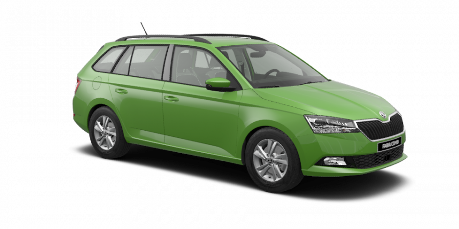 Škoda Fabia, 1,0 TSI 81 kW 6-stup. mech., barva zelená