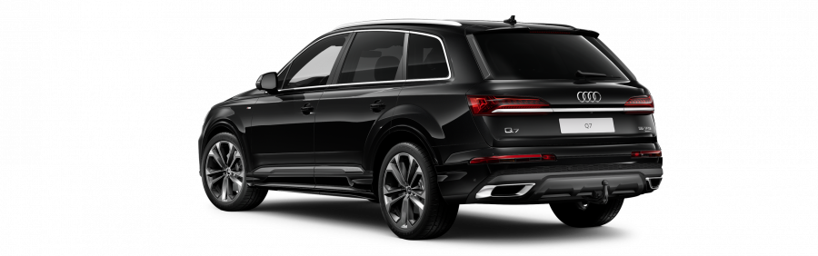 Audi Q7, Q7 S line 55 TFSI quattro, barva černá